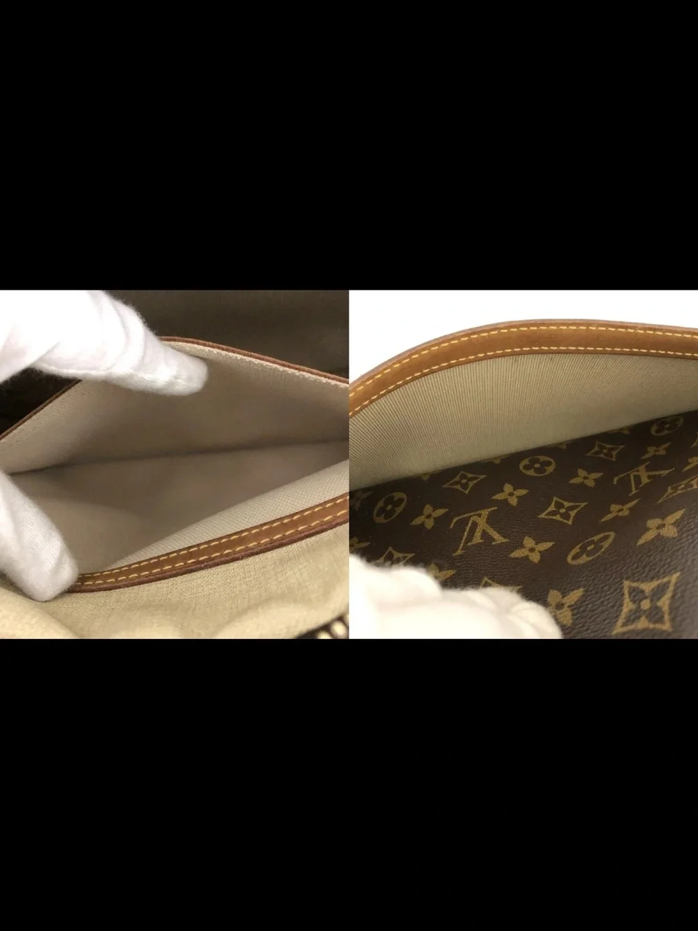 Louis Vuitton Monogram Canvas Men’s Crossbody Bag in Brown